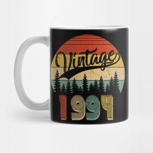 Vintage Born In 1994 30th Birthday Retro Gift 30 Year Old Mug